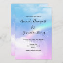 Search for cloud wedding invitations Pink