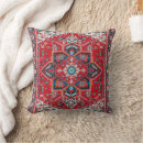 Search for crimson red cushions Moroccan