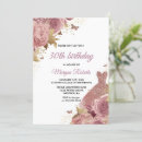 Search for blush pink 30th birthday invitations Roses