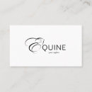 Search for equine business cards Animal