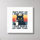 Search for funny coffee signs art Cat
