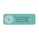 Search for ladybug return address labels Birthday