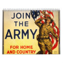 Search for patriotic calendars Army