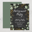 Search for branches cards invites Botanical leaves