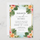 Search for flora wedding invitations Tropical
