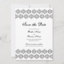 Search for white damask save invitations Vintage