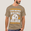 Search for welders wife tshirts Welder dad