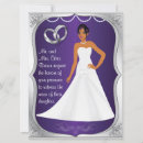 Search for african american wedding invitations Bride
