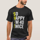 Search for funny 80th birthday tshirts Retro
