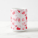 Search for red heart mugs Text