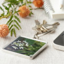 Search for white blossoms key rings Flowers