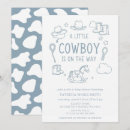 Search for little cowboy invitations Ranch