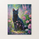 Search for cat painting puzzles Kitten