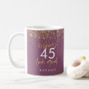 Search for purple and gold mugs Glitter