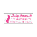 Search for lady rubber stamps Return address