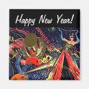 Search for new years eve magnets Celebrate