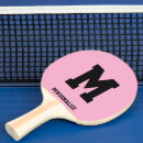 Search for pink ping pong paddles Monogrammed