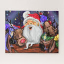 Search for funny christmas puzzles Santa