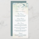 Search for greenery wedding menus Eucalyptus