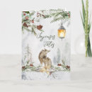 Search for wolf christmas cards Woodland