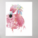 Search for pretty flamingo posters Tropical
