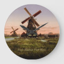 Search for vintage windmill clocks Holland
