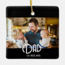 Search for new dad christmas tree decorations Typography
