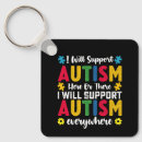Search for autism support key rings Acceptance