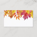 Search for fall place cards Botanical