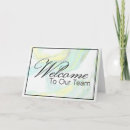 Search for welcome cards New employee