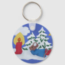 Search for christmas candle key rings Snow