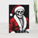 Search for skeleton santa christmas cards Gothic