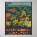 Search for coral reef posters Great barrier reef