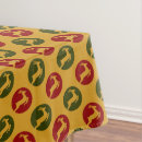 Search for christmas red and green tablecloths Reindeer