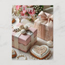 Search for vintage valentine postcards Pink
