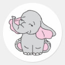 Search for elephant drawing stickers For kids