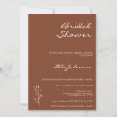 Search for bohemian bridal shower invitations Minimalist