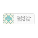 Search for quatrefoil return address labels Stylish