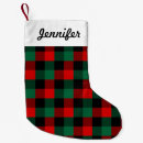 Search for buffalo check christmas stockings Trendy