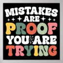 Search for mistake posters Motivational