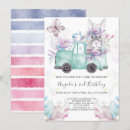 Search for spring 4x6 birthday invitations Blue
