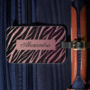 Search for animal print luggage tags Rose gold