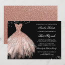 Search for rose gold dress invitations Gown