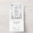 Search for hand drawn wedding invitations Whimsical
