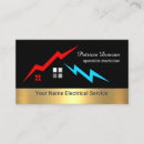 Search for lightning bolt business cards Electrical