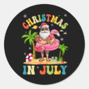 Search for beach christmas stickers Retro