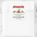 Search for camping birthday stickers Happy camper