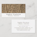 Search for tree trunks business cards Oak