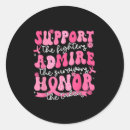 Search for support breast cancer awareness stickers Warrior