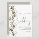 Search for vintage wildflower wedding invitations Minimalist